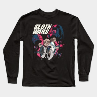 Sloth Wars Long Sleeve T-Shirt